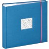 Fotoalbum Linea 30x30 cm blauw