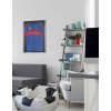 T-shirt lijst 70x90 cm geanodiseerd zwart acrylglas