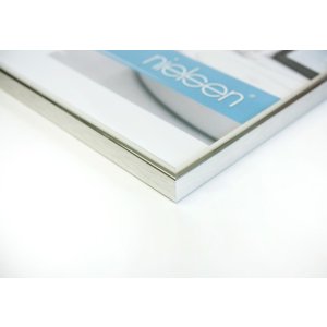 Aluminium lijst Classic zilver 60x84 cm