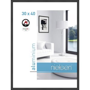Nielsen Aluminium Fotolijst Classic-B1, 30x40 cm, mat zwart