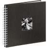 Spiraal Album Fine Art, 28x24 cm, 50 witte paginas, zwart
