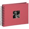 Spiraal Album Fine Art, 24 x 17 cm, 50 zwarte paginas, Flamingo