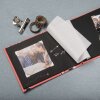 Spiraal Album Fine Art, 24 x 17 cm, 50 zwarte paginas, Flamingo
