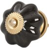 Meubelknop bloemvorm 4,5 cm - verschillende uitvoeringen
