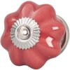 Meubelknop bloemvorm 4,5 cm - verschillende uitvoeringen