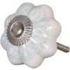 Meubelknop bloemvorm 4,5 cm - verschillende uitvoeringen