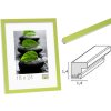 Fotolijst groen-wit hout s43al
