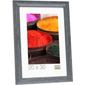 Fotolijst zwart plastic s43wf