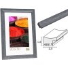 Fotolijst zwart plastic s43wf