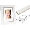 Fotolijst wit plastic s45cf