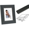 Fotolijst zwart plastic s45cf