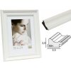 Deknudt Fotolijst s45hf1 wit Barok Lijst