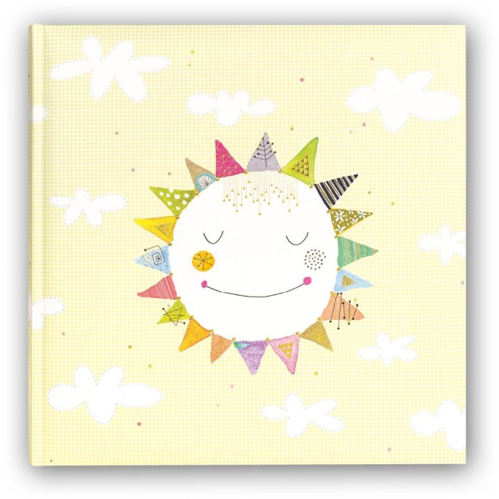 ZEP Babyalbum Happy Sun 30x31 cm 60 witte paginas