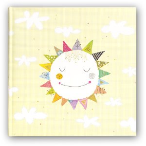 ZEP Babyalbum Happy Sun 30x31 cm 60 witte paginas