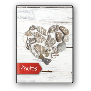 Cuore insteekalbum 40 fotos 10x15 cm