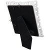 Fotolijst Clayre en Eef 2f0499 - 17x2x22 cm - 10x15 cm distressed wit