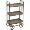 Legplank Clayre en Eef 50284 - 51x26x94 cm bruin