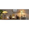 Tafellamp Tiffany Clayre en Eef 5ll-5186 - ø 40x60 cm - e27 - Max. 2x60 Watt multi