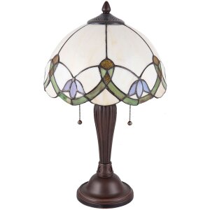 Tafellamp Tiffany Clayre en Eef 5ll-5918 - ø 30x50...