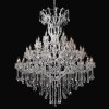 Kroonluchter Clayre en Eef 5ll-cr56 - 200-270 x ø170 cm 60xE14 transparant