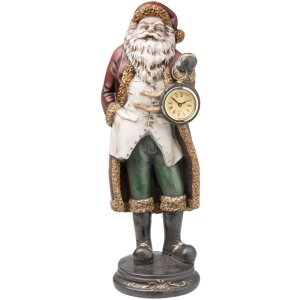 Kerstman Clayre en Eef 6pr1106 - 15x13x40 cm multi