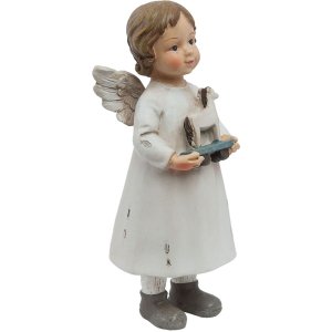 Engel Clayre en Eef 6pr1133 - 6x5x14 cm distressed wit