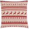 Clayre en Eef noc21 kussenhoes - 40x40 cm rood