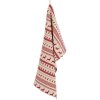 Keukenhanddoek Clayre en Eef noc42c-1 - 50x85 cm rood