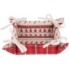 Broodmand Clayre en Eef noc47 - 35x35x8 cm rood