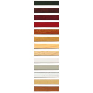 Houten lijst Paprika 7x10 cm zilver