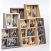 Galeriekader Rustiek 3 fotos 10x15 cm en 10x10 cm - wit