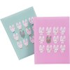 Baby dagboek Schattige konijntjes blauw