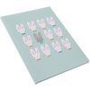 Baby dagboek Schattige konijntjes blauw