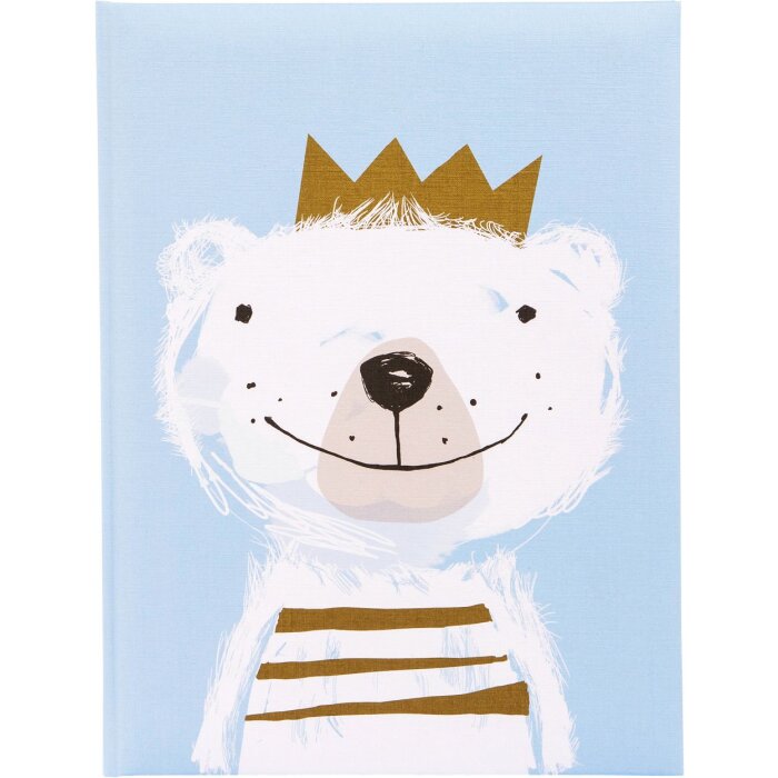 Baby dagboek Fortuna blauw