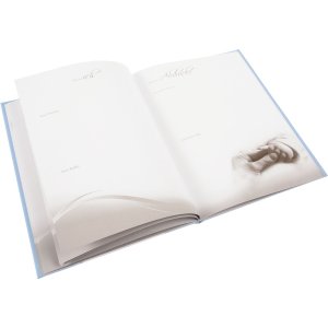 Baby dagboek Fortuna blauw