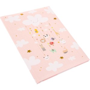 Goldbook Baby Dagboek Mobiel Meisje 21x28 cm 44 geïllustreerde paginas