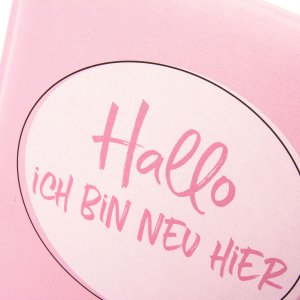 Baby Dagboek Ik ben nieuw hier roze