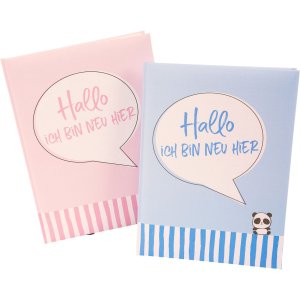 Baby Dagboek Ik ben nieuw hier roze