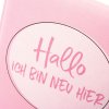 Baby Dagboek Ik ben nieuw hier roze
