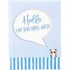 Babydagboek Ik ben nieuw hier Blauw