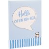 Babydagboek Ik ben nieuw hier Blauw