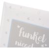 Baby dagboek sparkle niegel nagel nieuw blauw