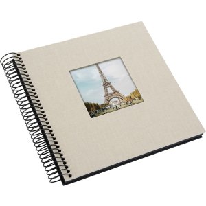 Spiraal Album Bella Vista zandgrijs 20x20 cm