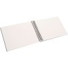 Spiraal Album Bella Vista grijs 24x17 cm witte paginas