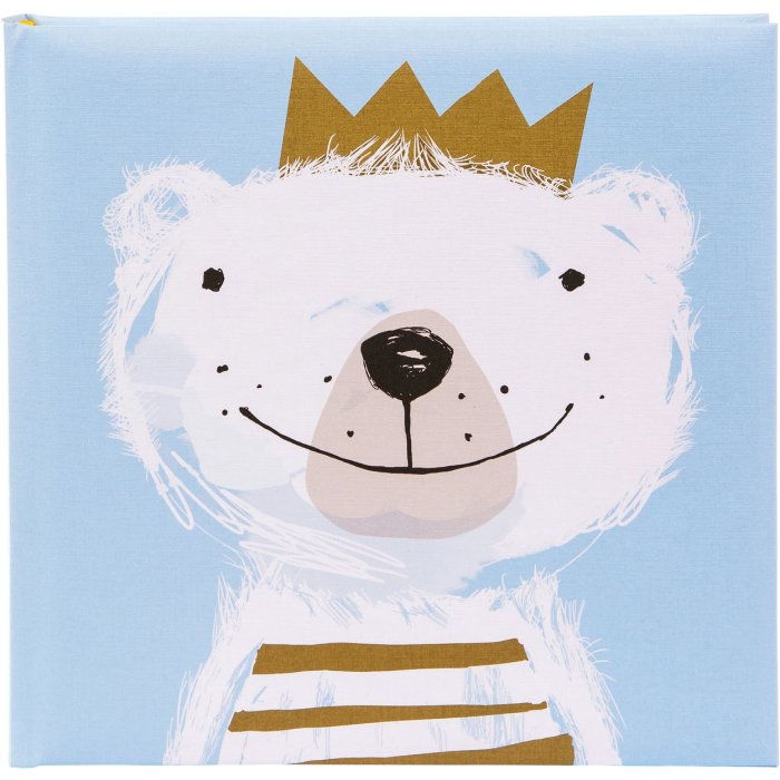 Fotoalbum Fortuna blauw 25x25 cm