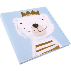 Fotoalbum Fortuna blauw 25x25 cm