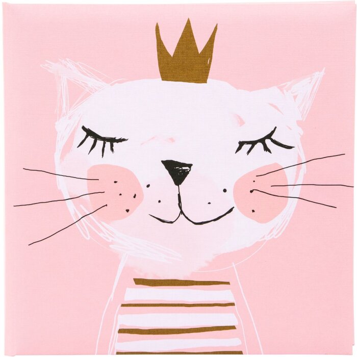 Fotoalbum Fortuna roze 25x25 cm