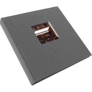 Goldbuch Fotoalbum Bella Vista grijs 25x25 cm 60 witte paginas
