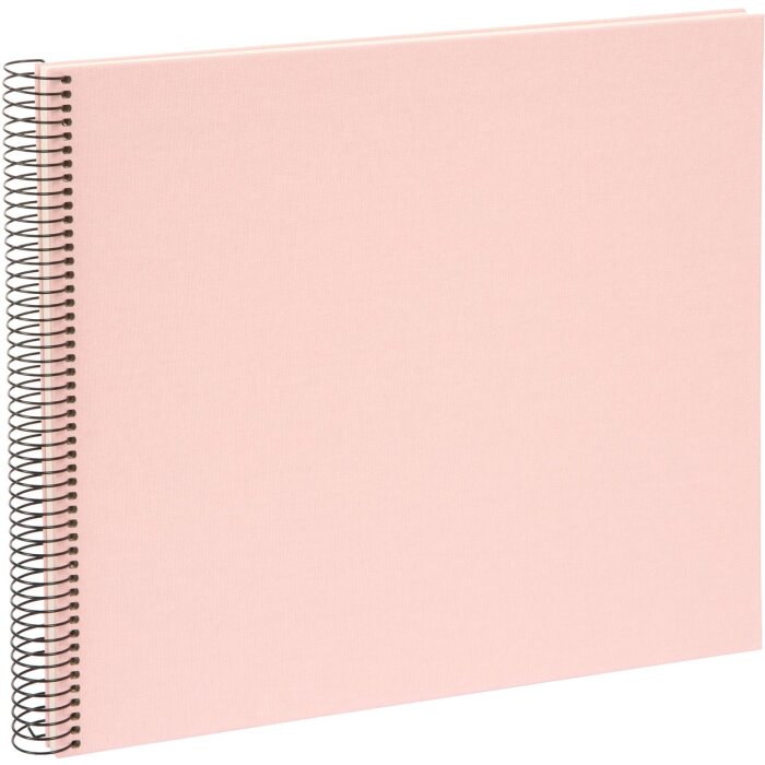 Spiraal Album Bella Vista rosé 34x30 cm wit bladzijden