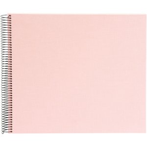 Spiraal Album Bella Vista rosé 34x30 cm wit bladzijden